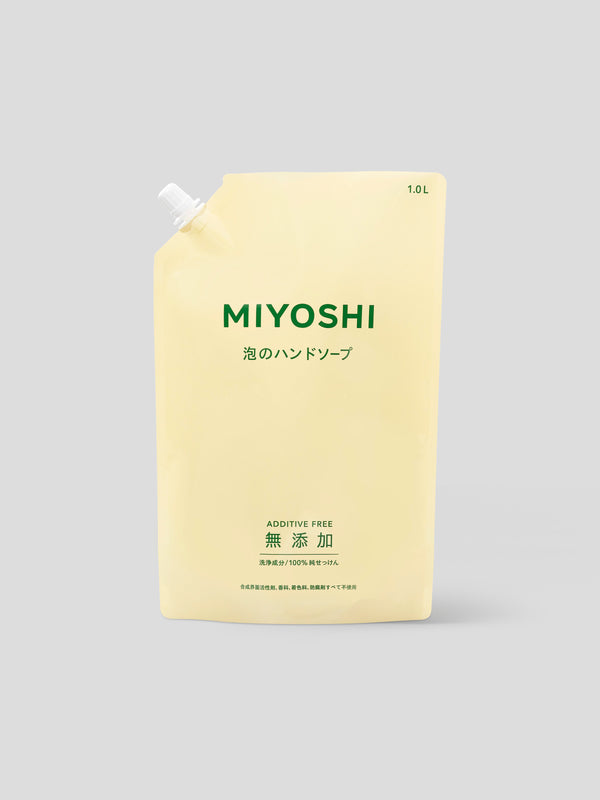 MIYOSHI 無添加 泡のハンドソープ スパウト(詰め替え)