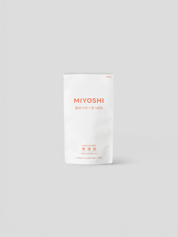 MIYOSHI 無添加泡で出てくる ベビーせっけん リフィル（詰め替え）