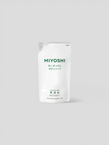 白いせっけん ボディソープ リフィル 350ml | MIYOSHI 公式オンライン