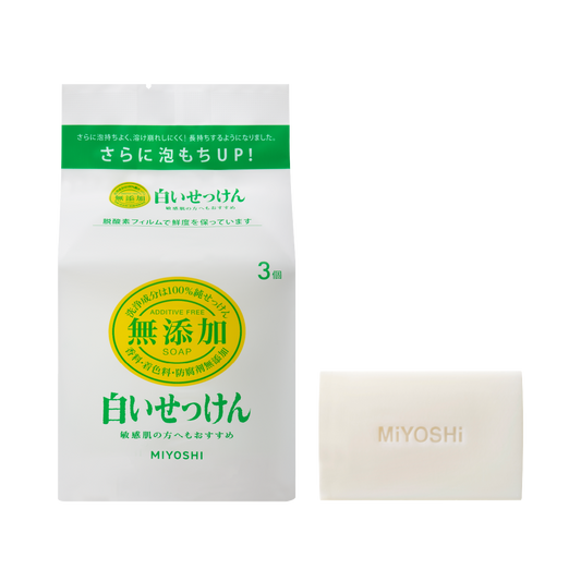 無添加せっけんシリーズ – MIYOSHI SOAP CORPORATION