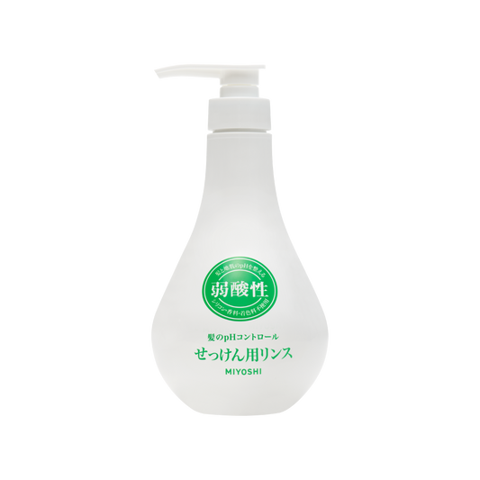 弱酸性 無添加せっけん用リンス <br>500ml</br> - MIYOSHI SOAP CORPORATION